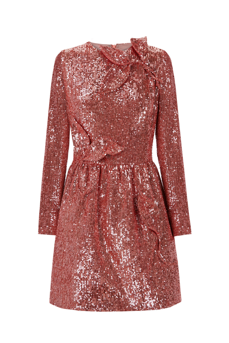 Mini vestido paillettes