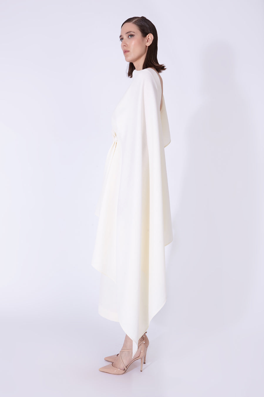 Asymmetrical cape dress THE 2ND SKIN CO. Asymmetrical cape dress THE 2ND SKIN CO.