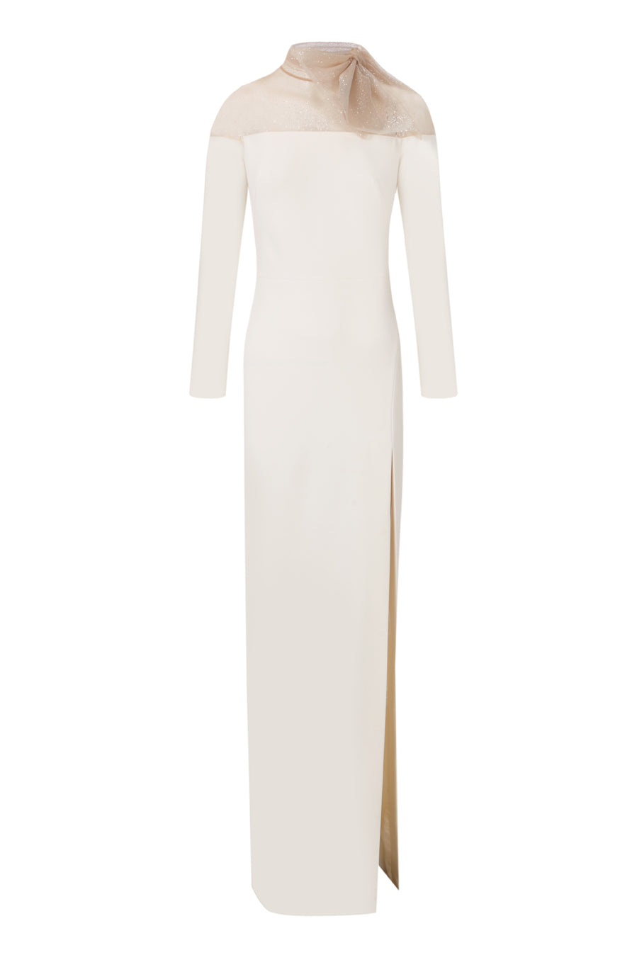 Long dress with slit THE 2ND SKIN CO. Long dress with slit THE 2ND SKIN CO.