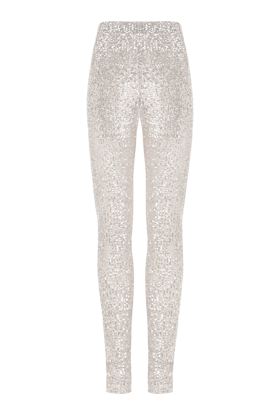 Paillettes skinny trousers