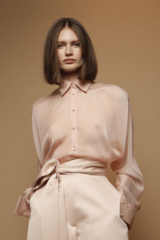 Camisa muselina seda