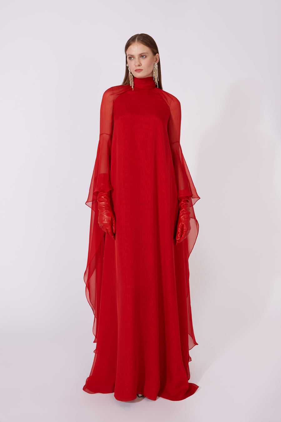 Maxi Silk Muslin Dress