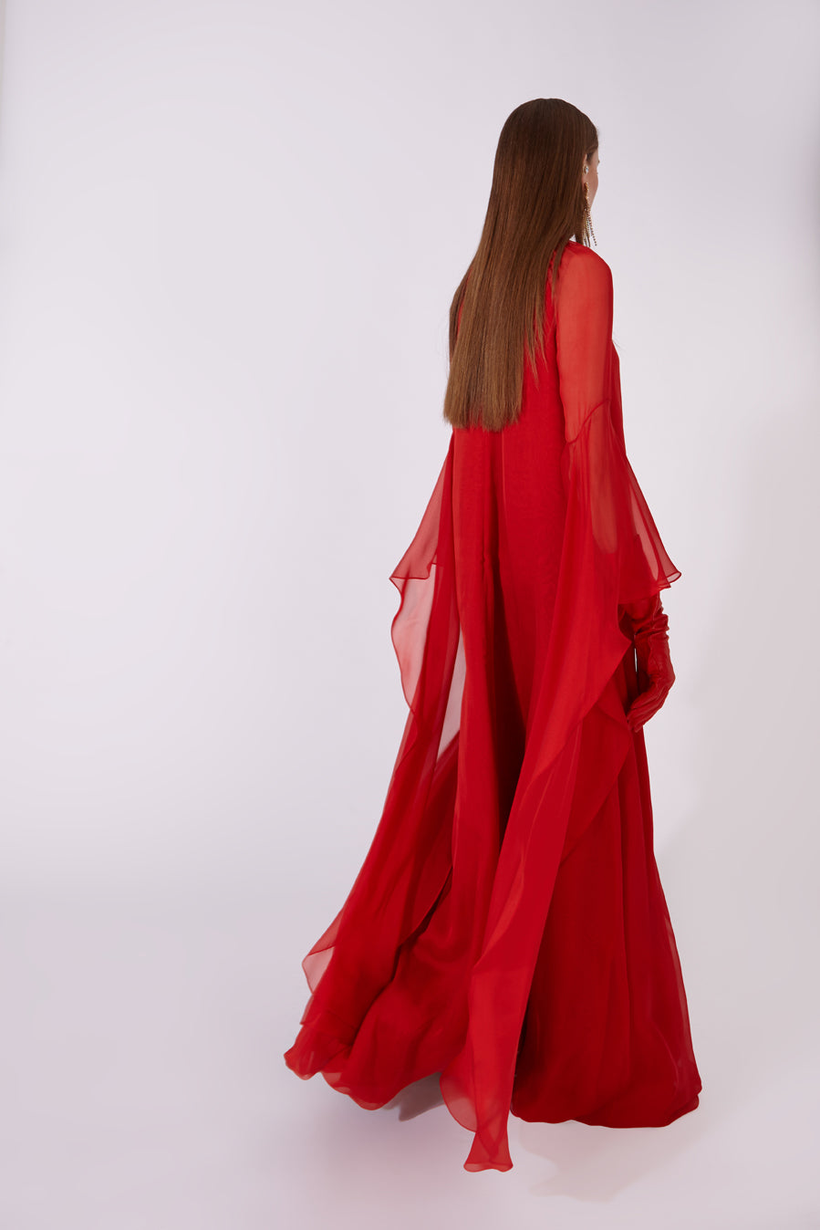 Maxi Silk Muslin Dress
