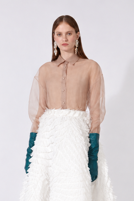 Classic Organza Shirt