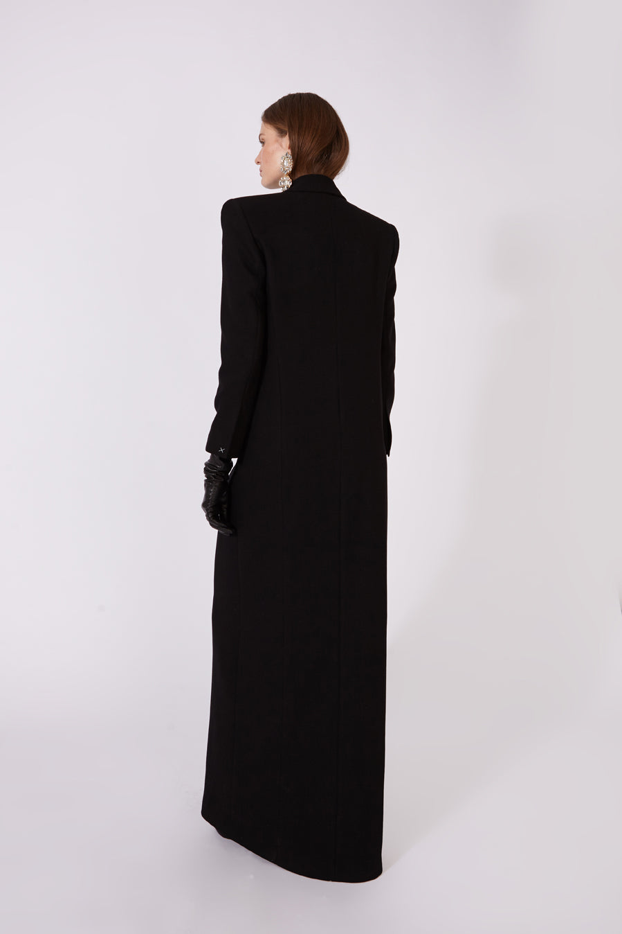Tuxedo long dress