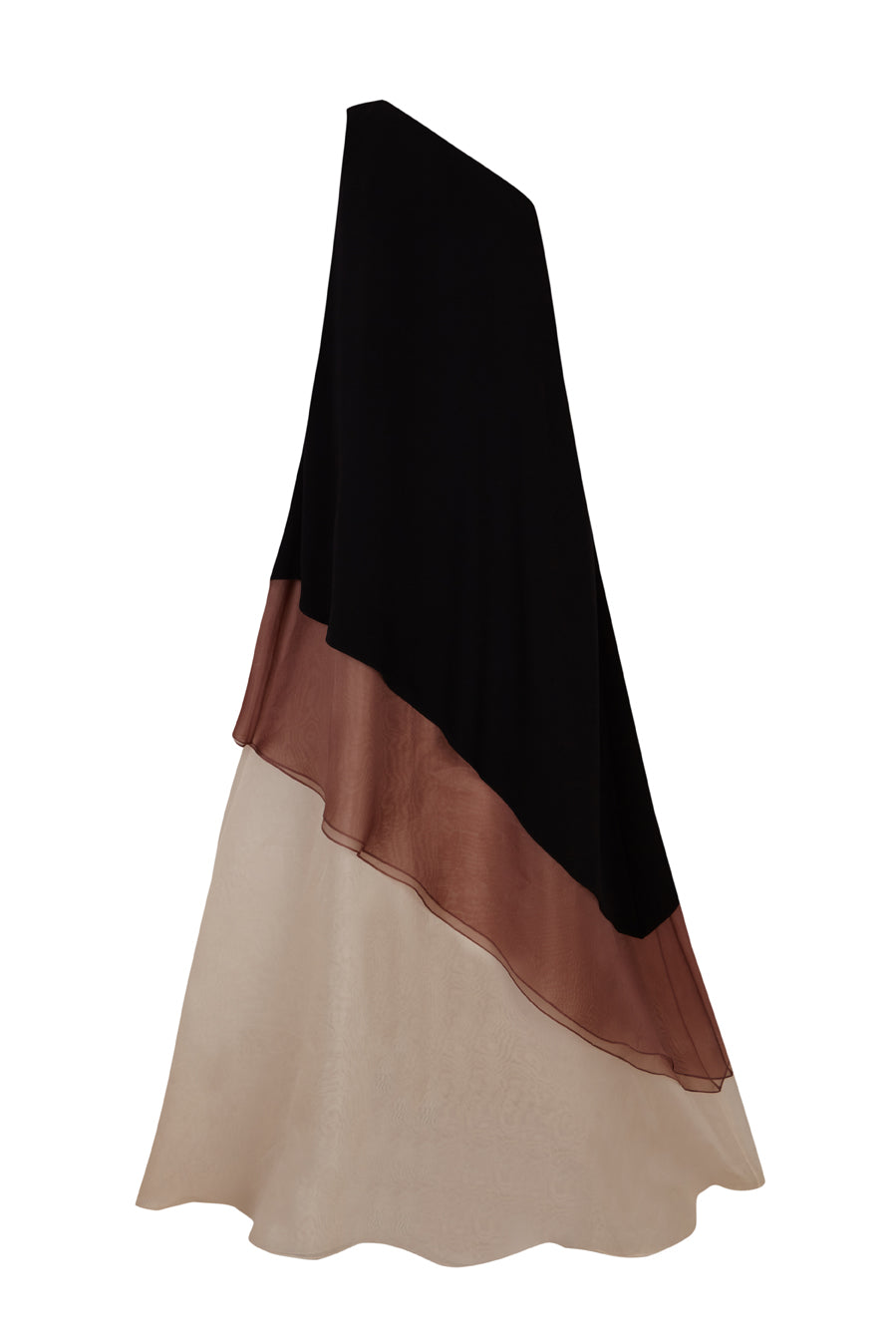 Sleeveless asymmetric dress