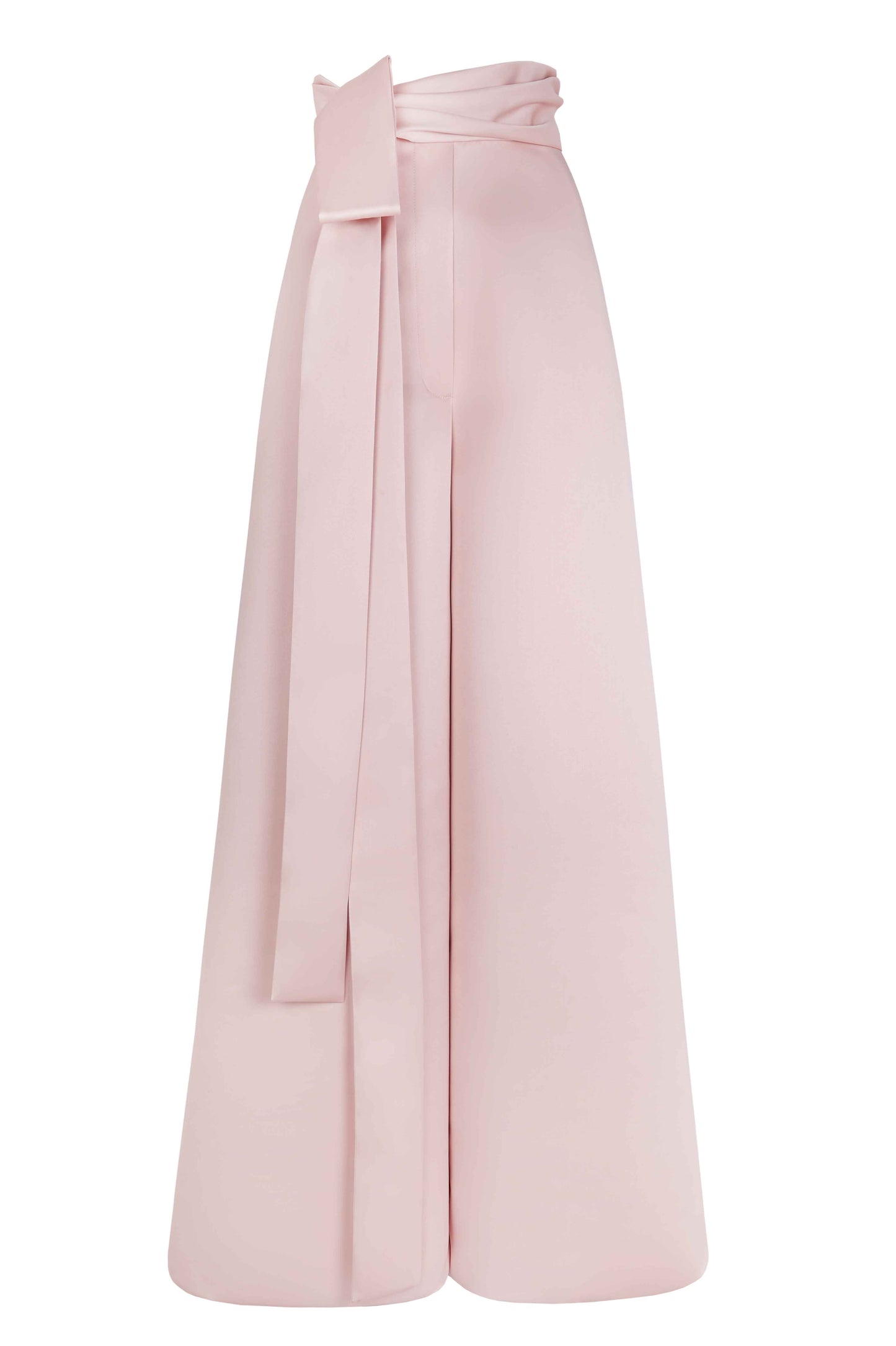 Pantalón ancho satén