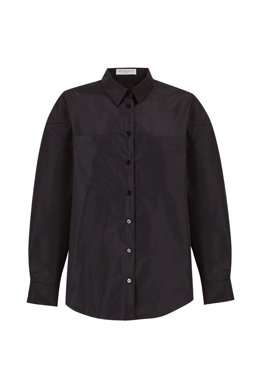 Taffeta Shirt with Batwing Sleeves