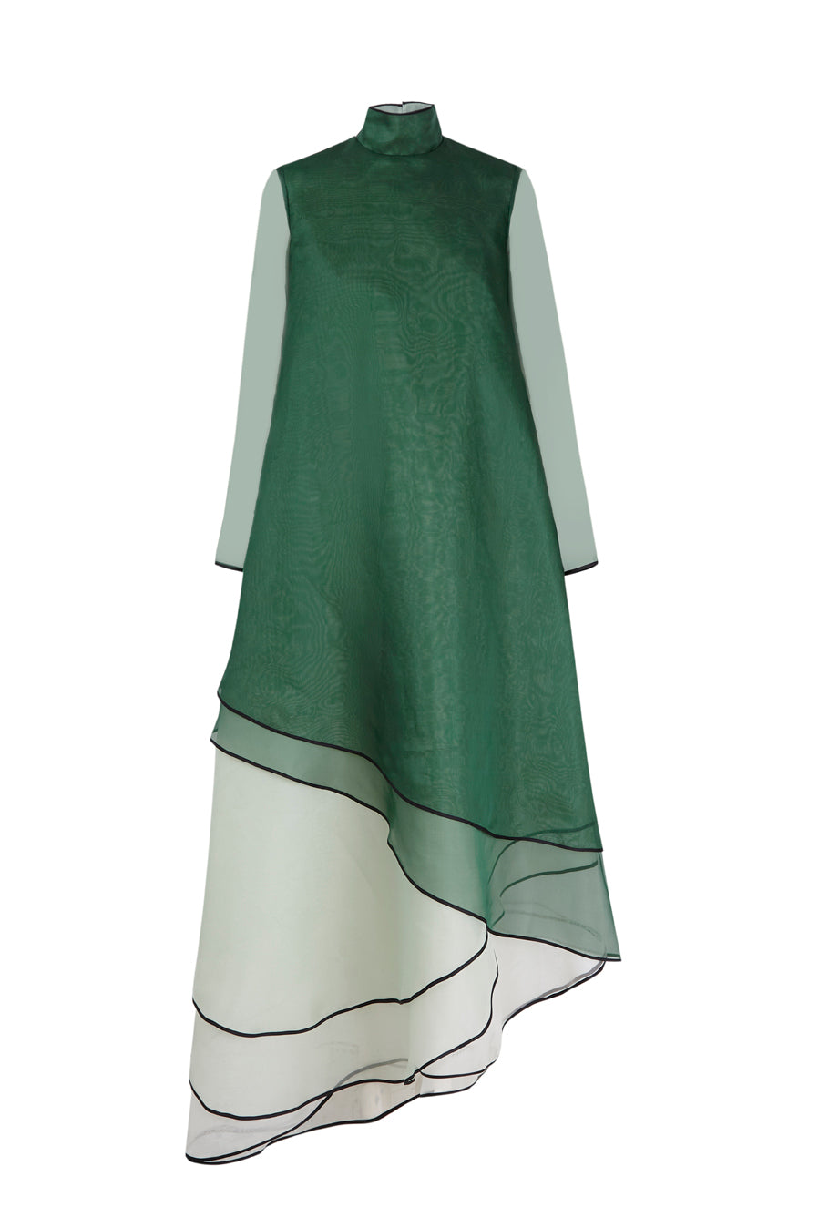 Organza Layered Maxi Dress