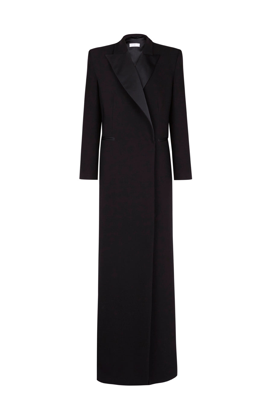 Tuxedo long dress