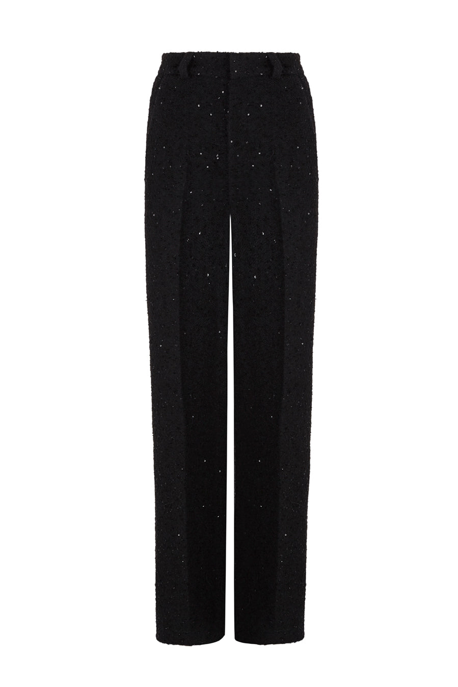 Tweed Sequin tailored trousers