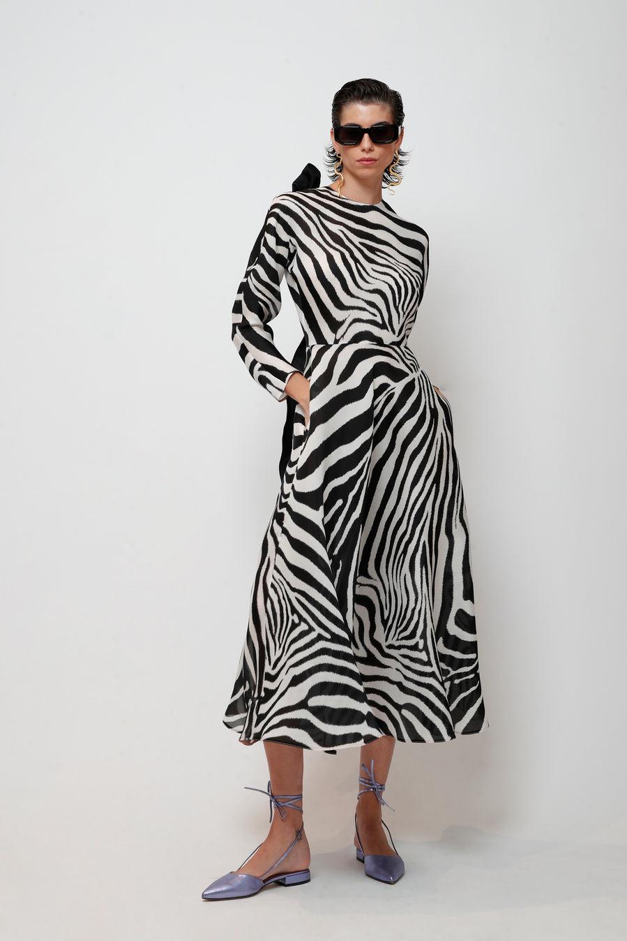 Second Female Zebra Dress
