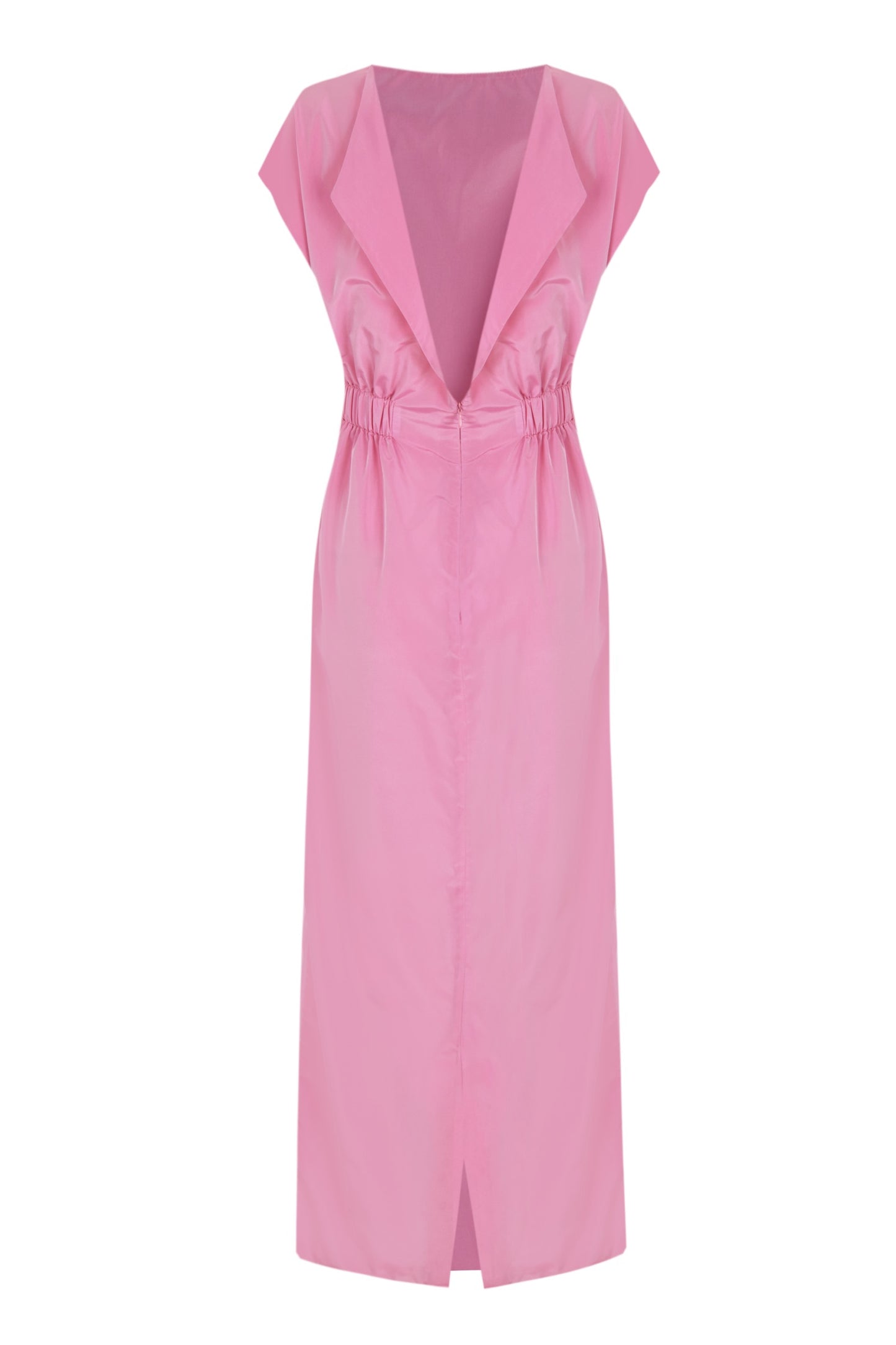 Pink taffeta dress